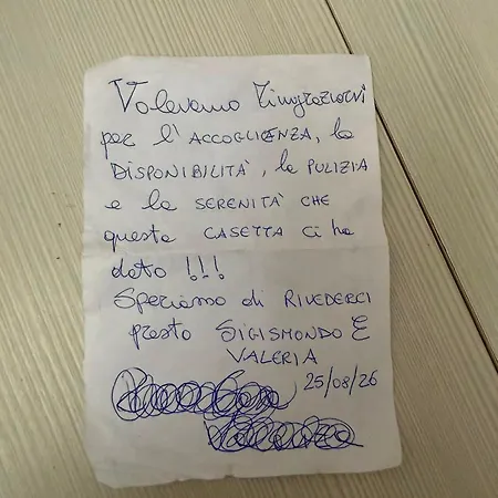 Vakantiehuis La Casetta Leporano